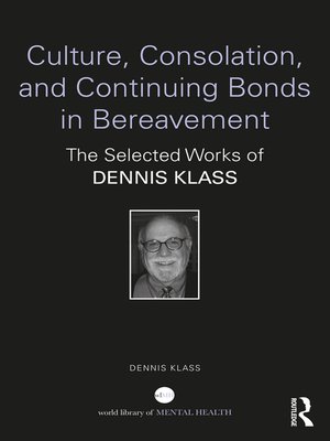 cover image of Culture, Consolation, and Continuing Bonds in Bereavement